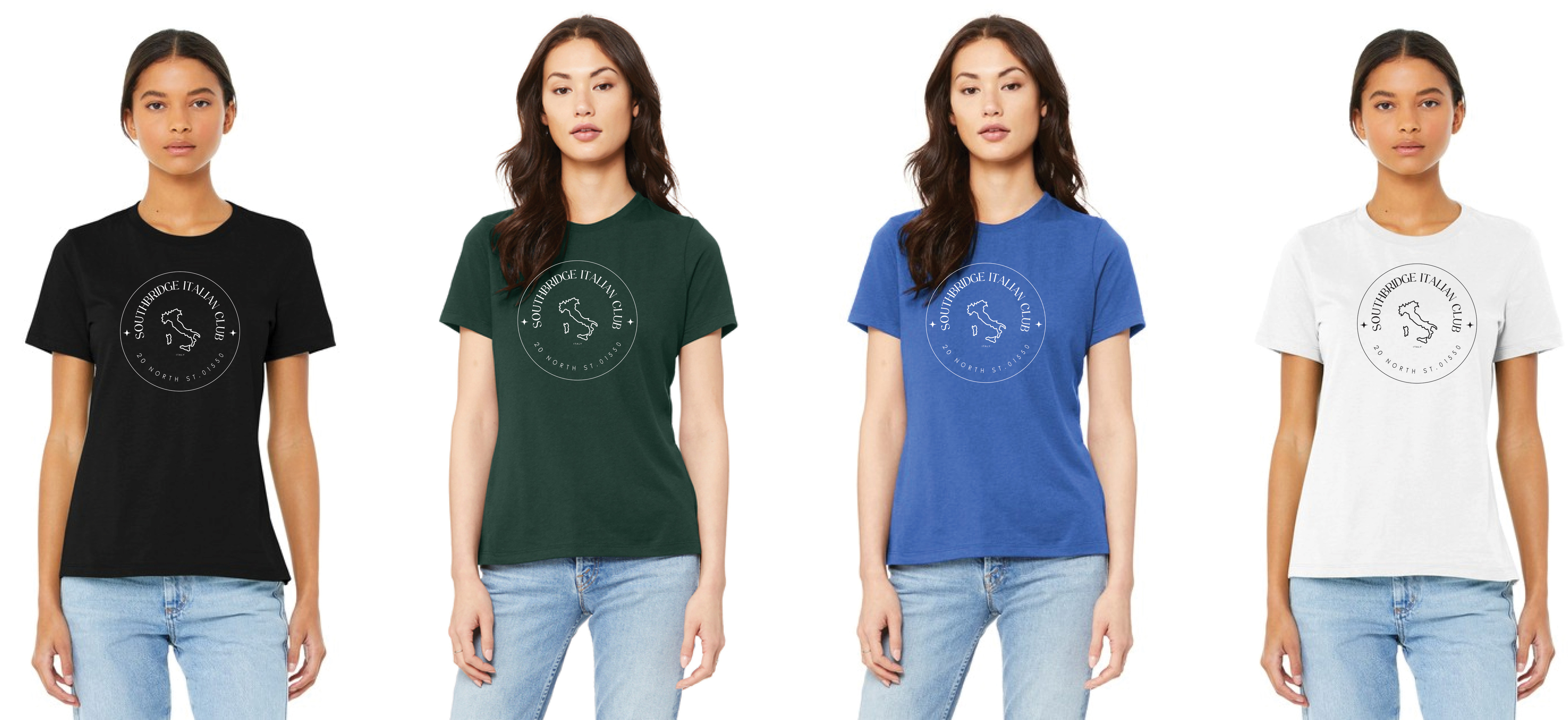 BELLA+CANVAS® Women’s Relaxed Jersey Short Sleeve Tee (Logo 2)
