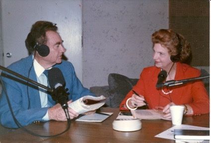 Clyde and Ruth Narramore began offering Christian and missionary support through a radio show from their home.