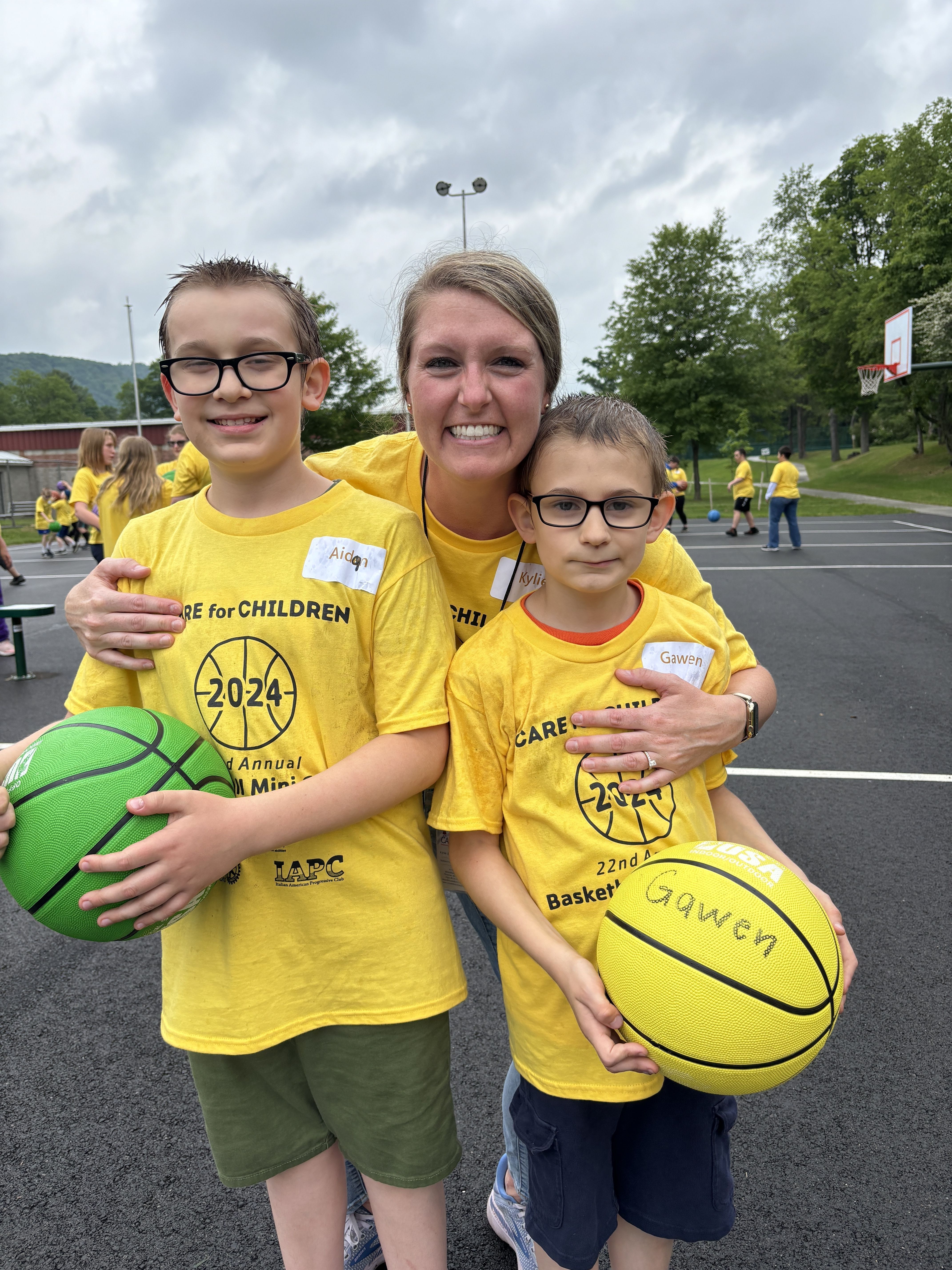 CARE for Children Holds Basketball Mini-Camp