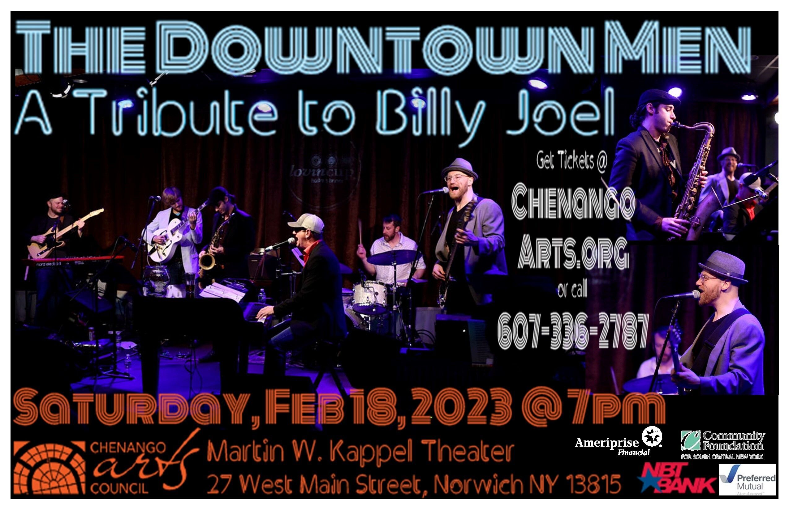 The Downtown Men: A Tribute to Billy Joel