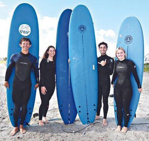 "Surf camp partners with nonprofit to offer private lessons to kids with cancer"