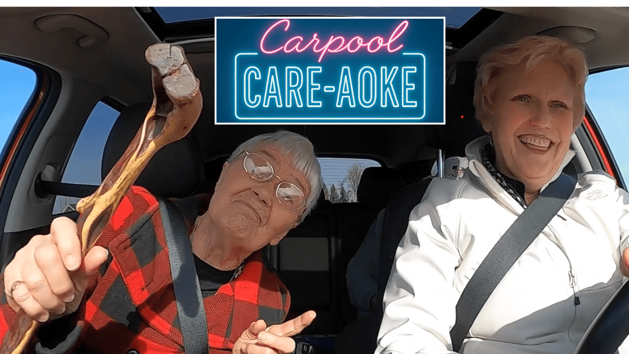 Scroll down to watch our 2025 video - Carpool CARE-aoke