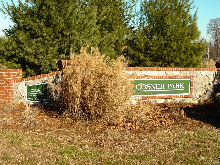 Cosner Park Community Sign