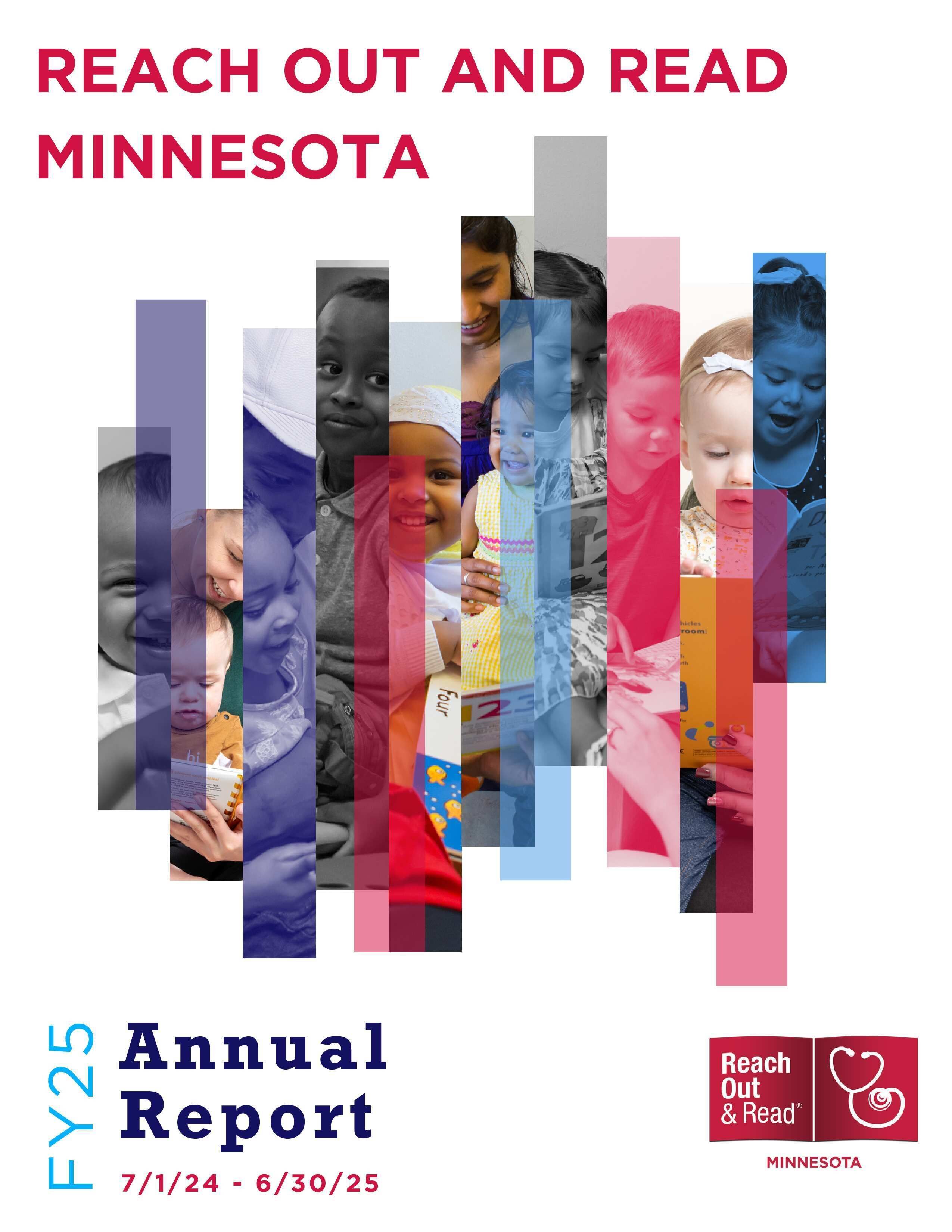 title page of annual report Fy25