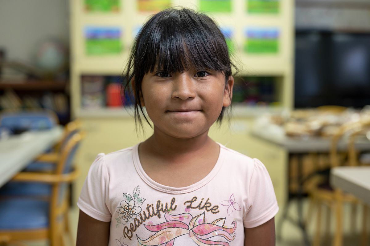 Photo of a young girl