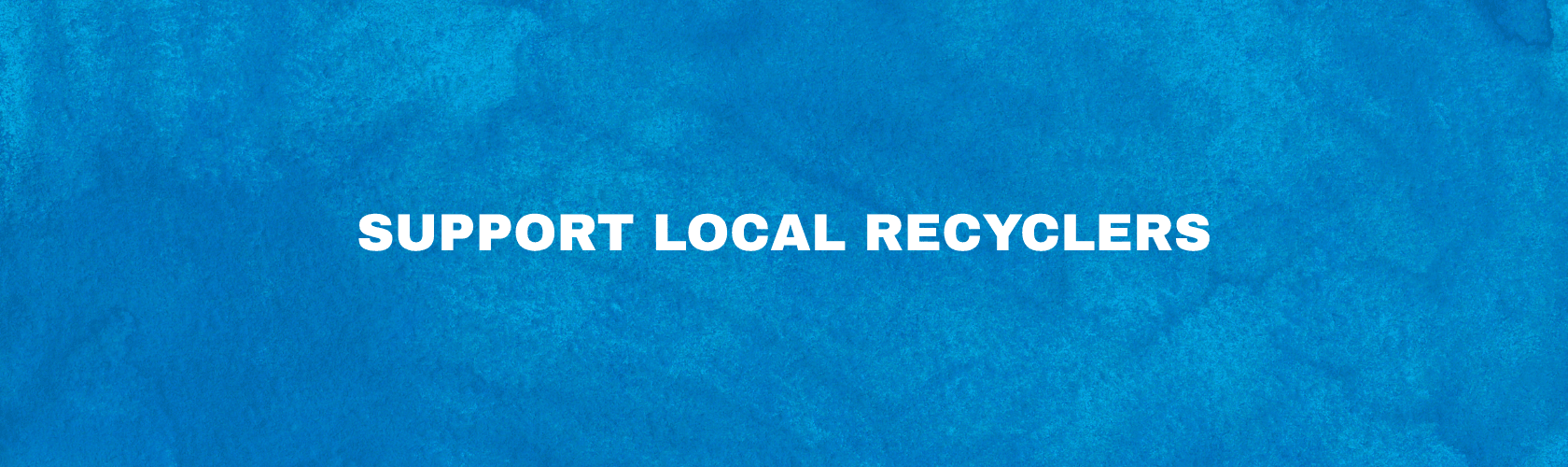 Support local recyclers through the NRC. Donate.