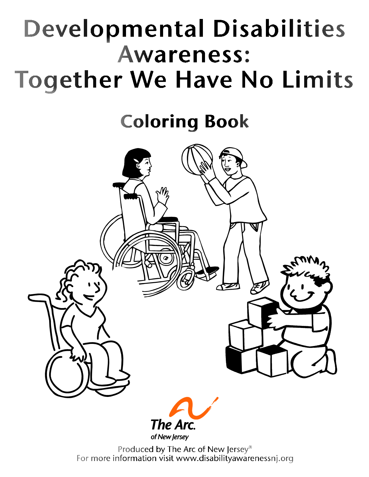 Disabled color. Citizens with Developmental Disabilities sign.