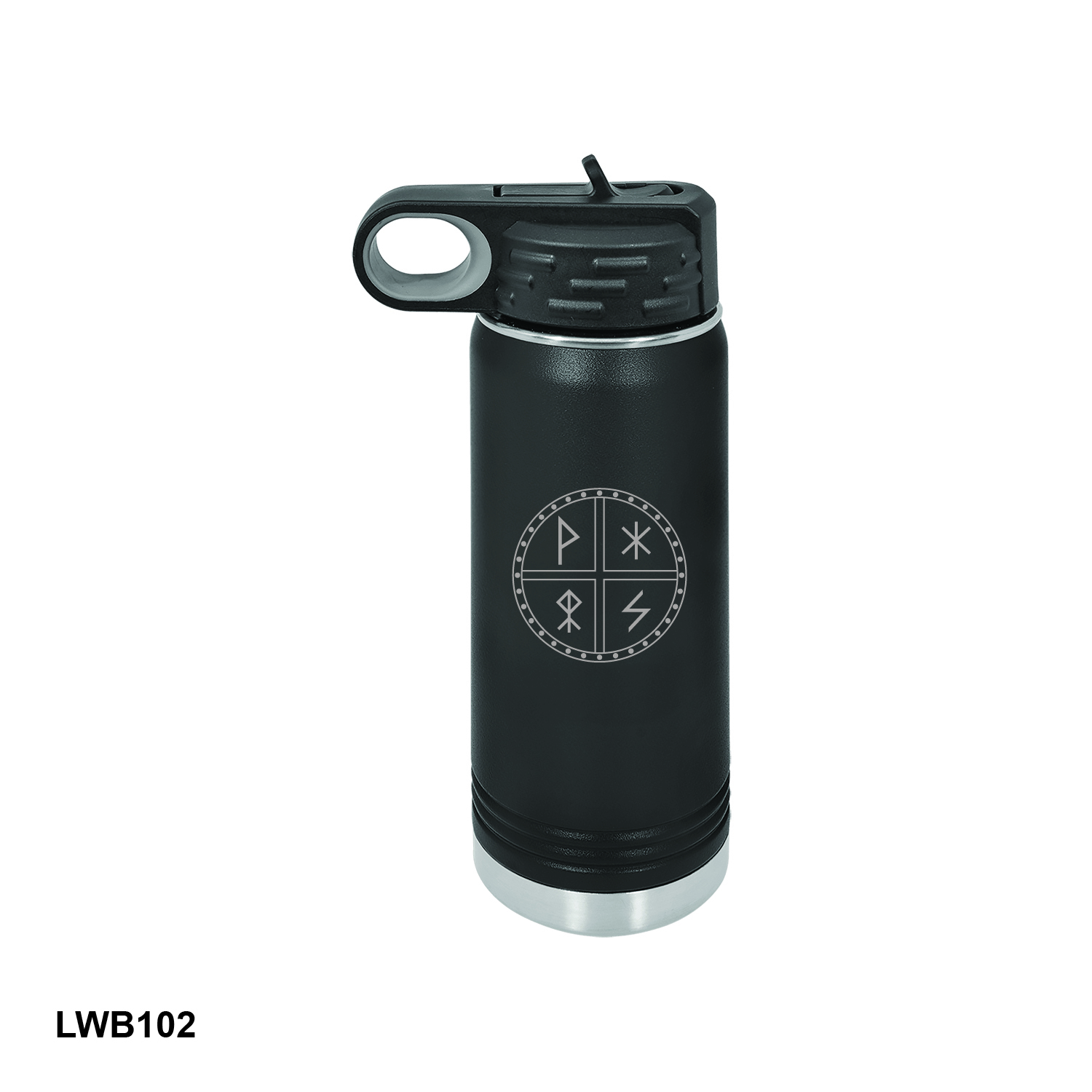 Black Warrior Saga Water Bottle