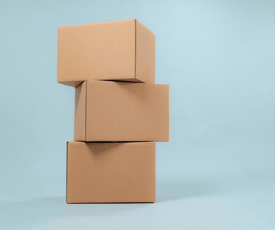 shipping boxes
