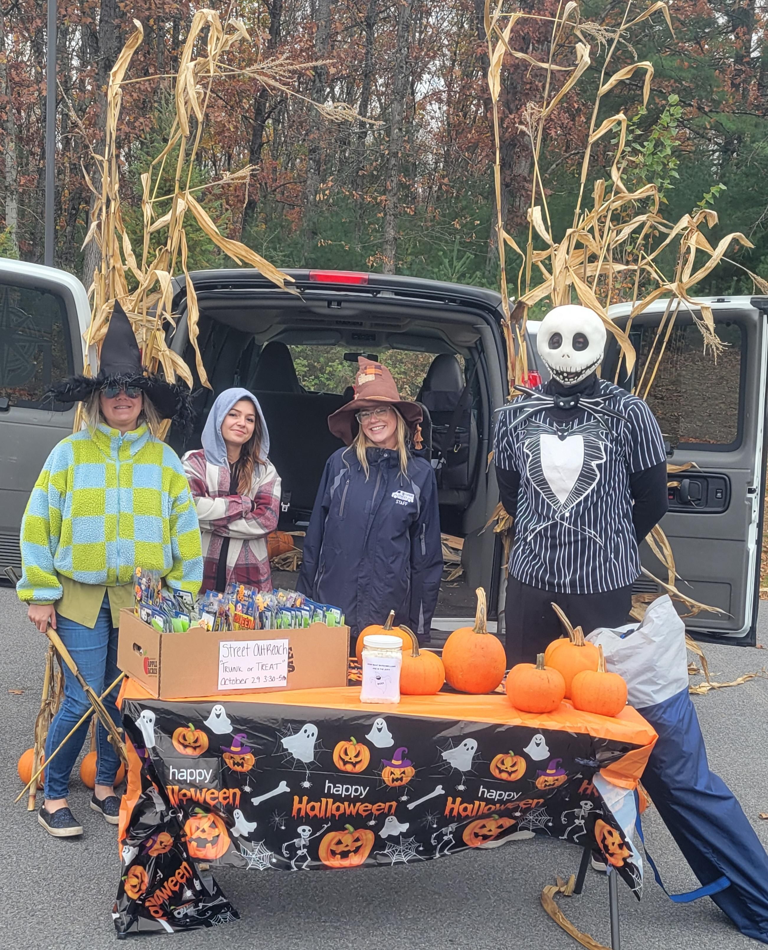 Trunk or Treat with the Street Outreach Team in Saratoga!