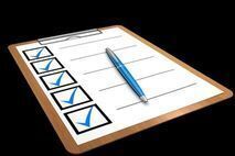 Image of a checklist with several boxes checked off and a pen resting on it that is symbolizing preparation and readiness.