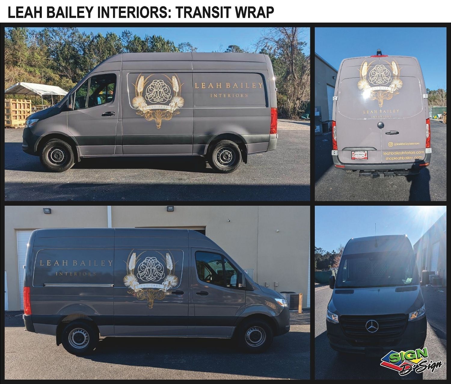 LEAH BAILEY INTERIORS TRANSIT WRAP