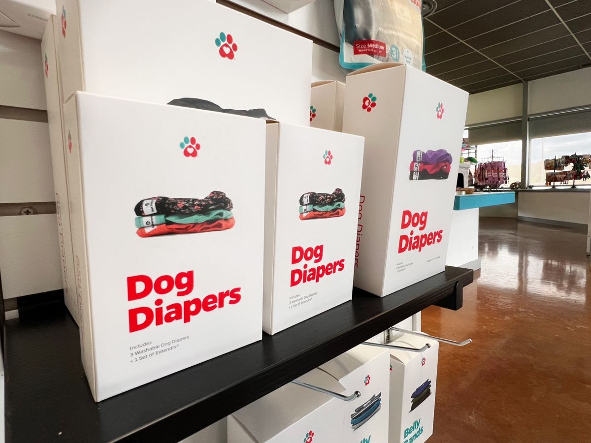 Dog Diapers | Belly Bands | Incontinence Support | Potty Pads 