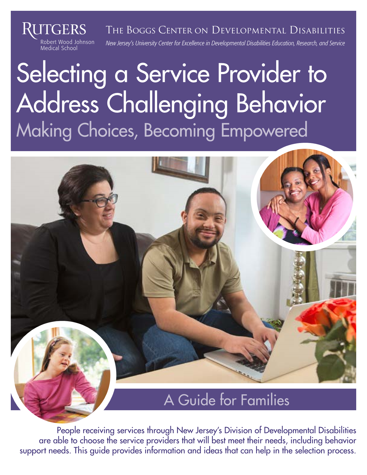 Selecting a Service Provider to Address Challenging Behavior:  Making Choices, Becoming Empowered