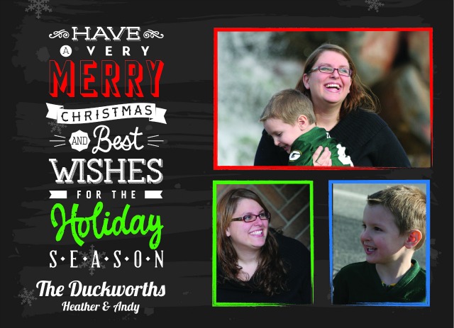 Holiday Card Template D