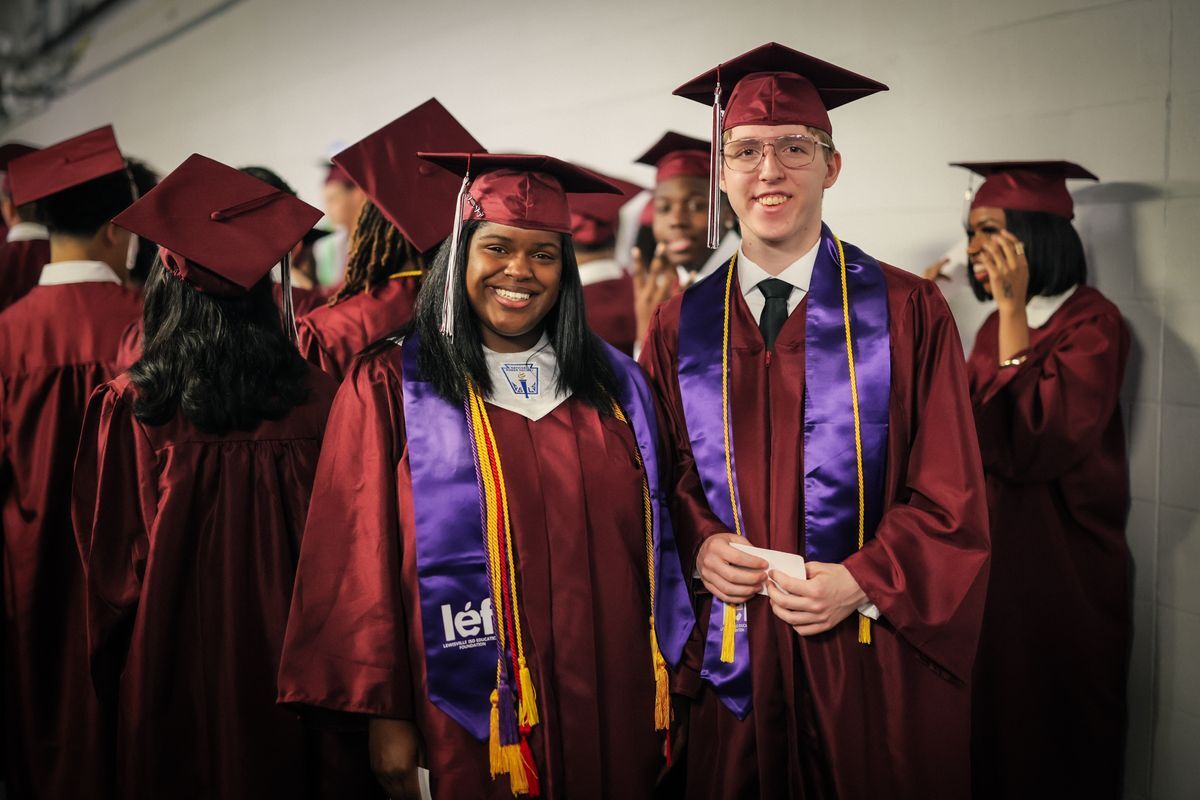 two Lewisvile High grads