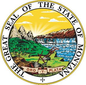 W32310 -  Seal of the State of Montana Wall  Plaque