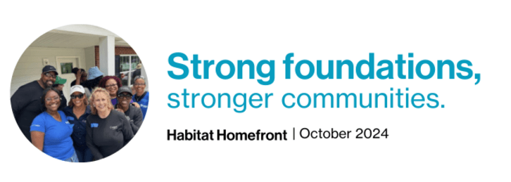 Habitat Homefront October 2024 Newsletter