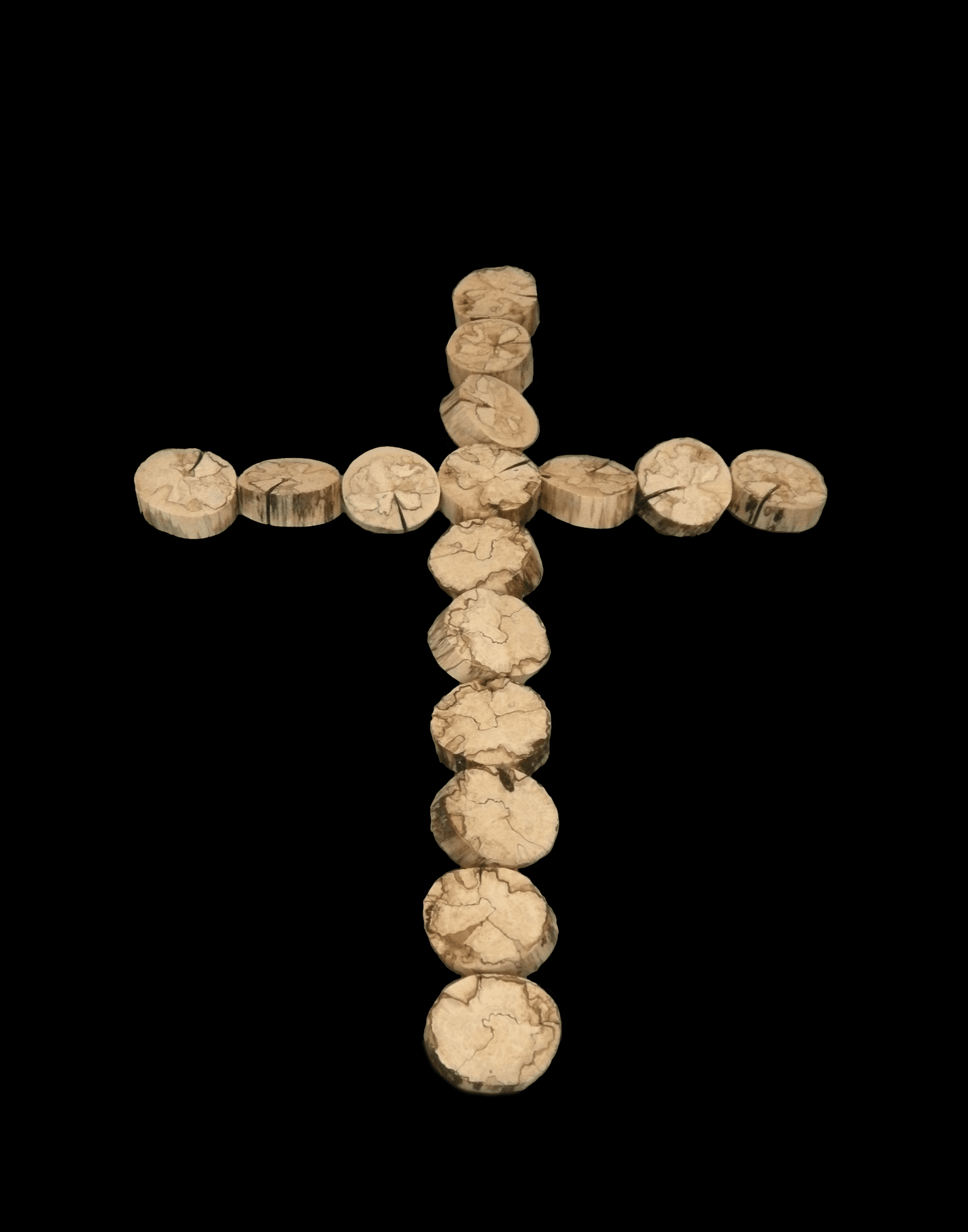 Distressed Wooden Cross