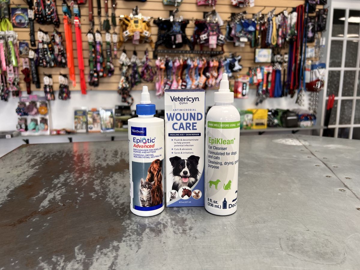 Epi-Otic Advanced | EpiKlean Ear Cleanser | Vetericyn Wound Care | Healing Aid | Skin Repair