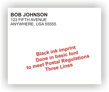 Imprinted Envelopes