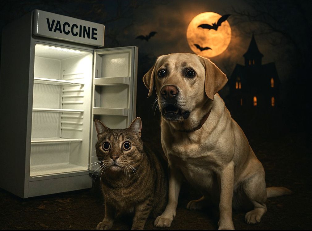 Help Fill Our Spooky, Empty Vaccine Fridge!