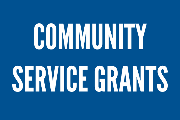 Community Service Grants