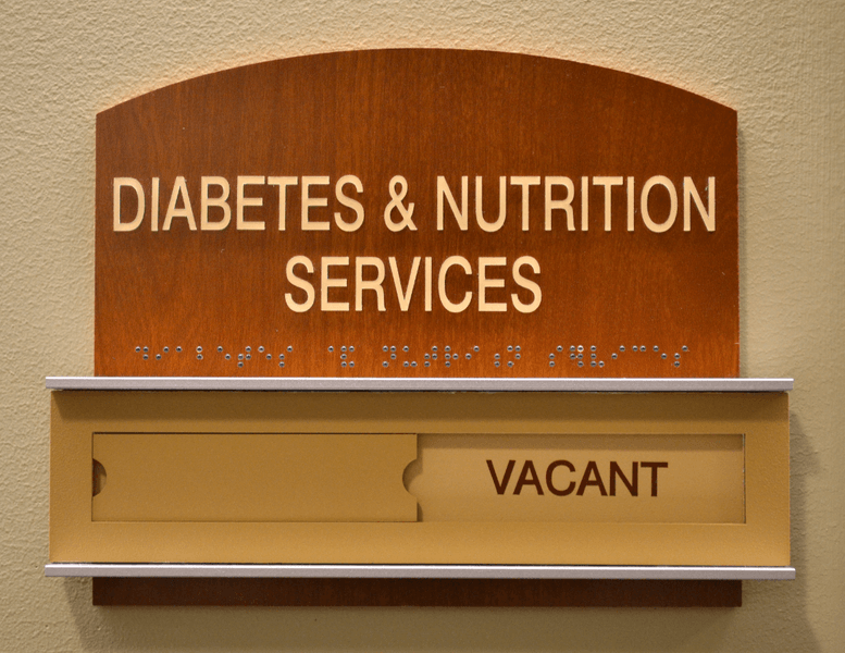 ADA Signage - Vacant