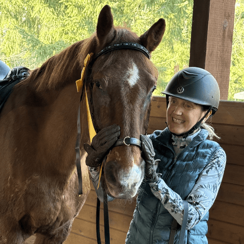 Louise Pedrizetti and Newt (WA)