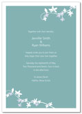 Vine and flower wedding invitation | Kwik Kopy Design and Print Centre Halifax