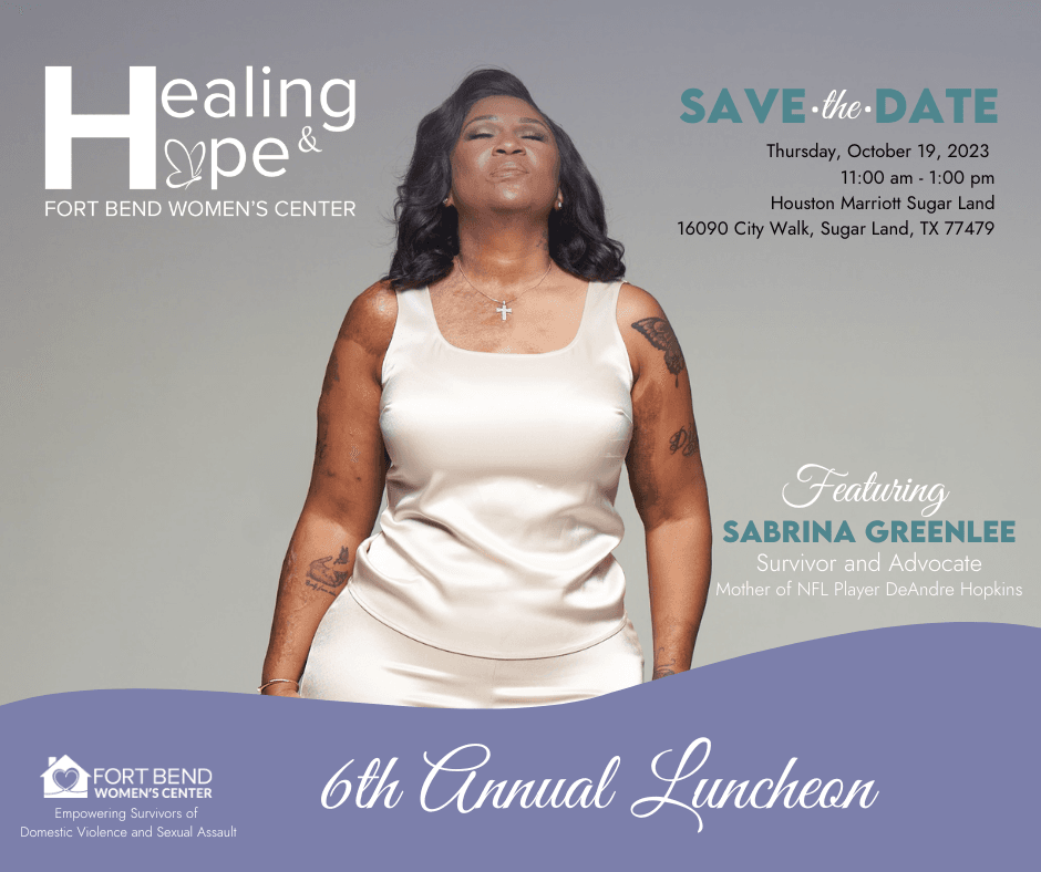 6th annual Healing & Hope Luncheon announcement