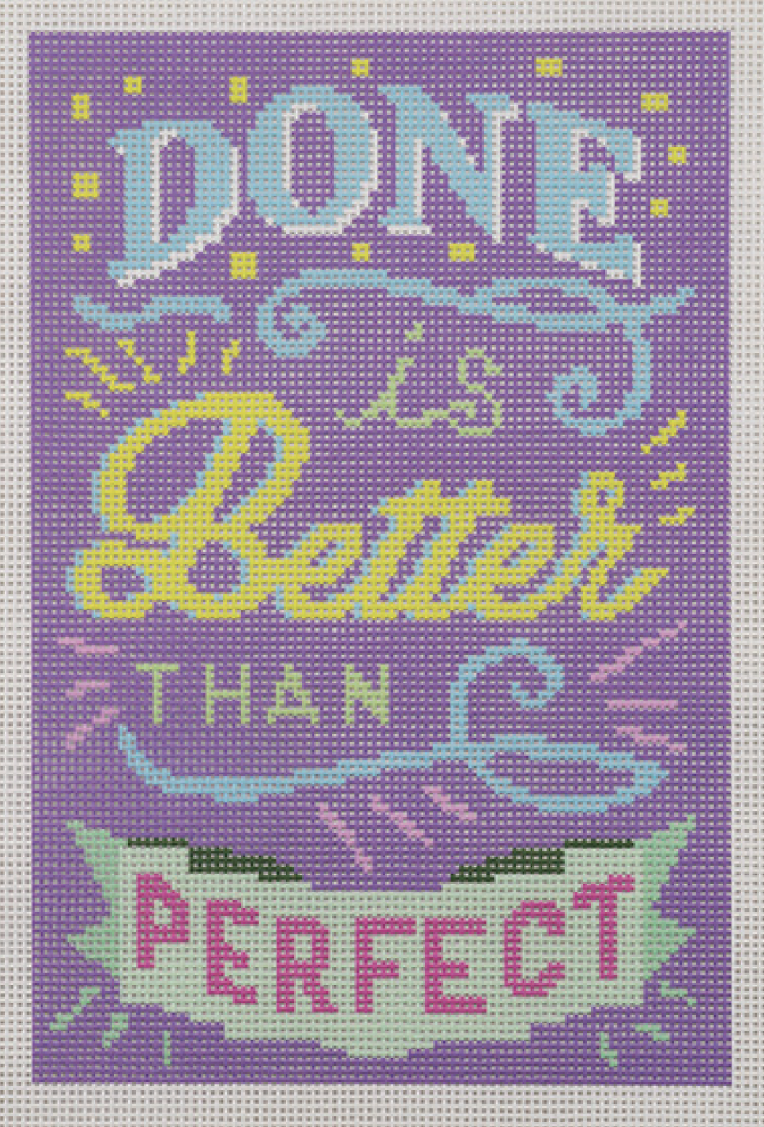 Done is Better than Perfect - Purple