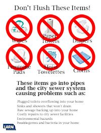 Don't Flush Stuff poster