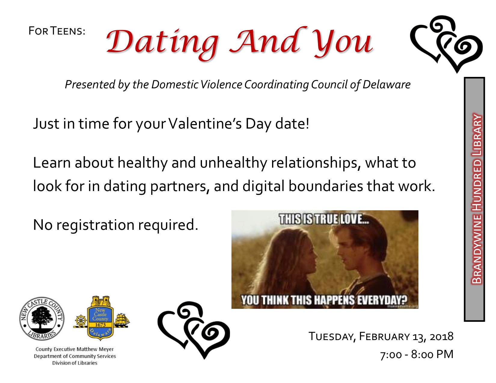 Teen Workshop: Dating Violence and You