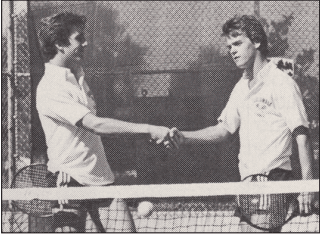 Discoverer Athletic Hall of Fame Inductee: 1982 Boys Doubles Tennis State Champions