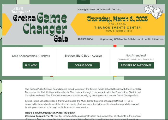 Game Changer Gala