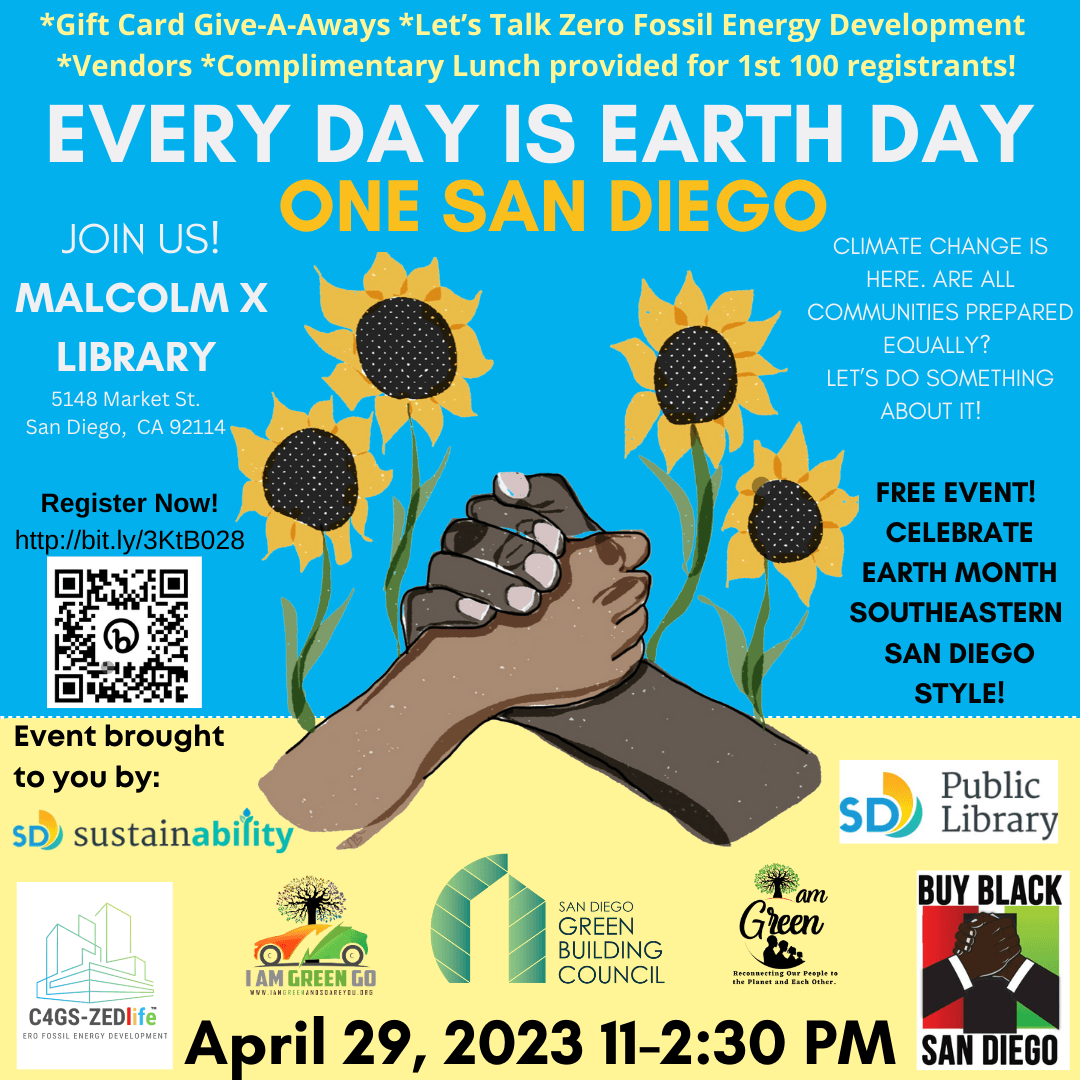 Every Day is Earth Day Event Flyer