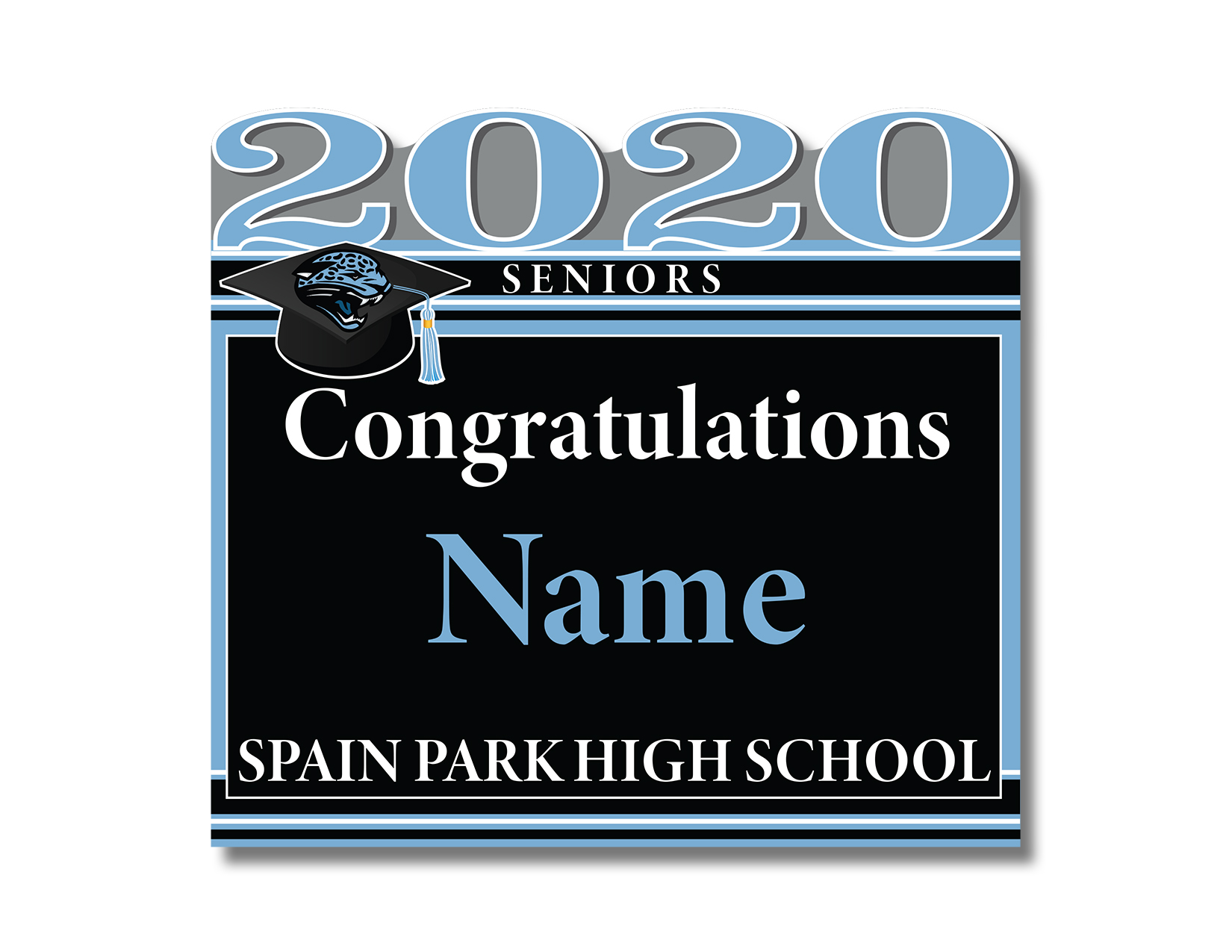 Spain Park 2020 Senior Sign