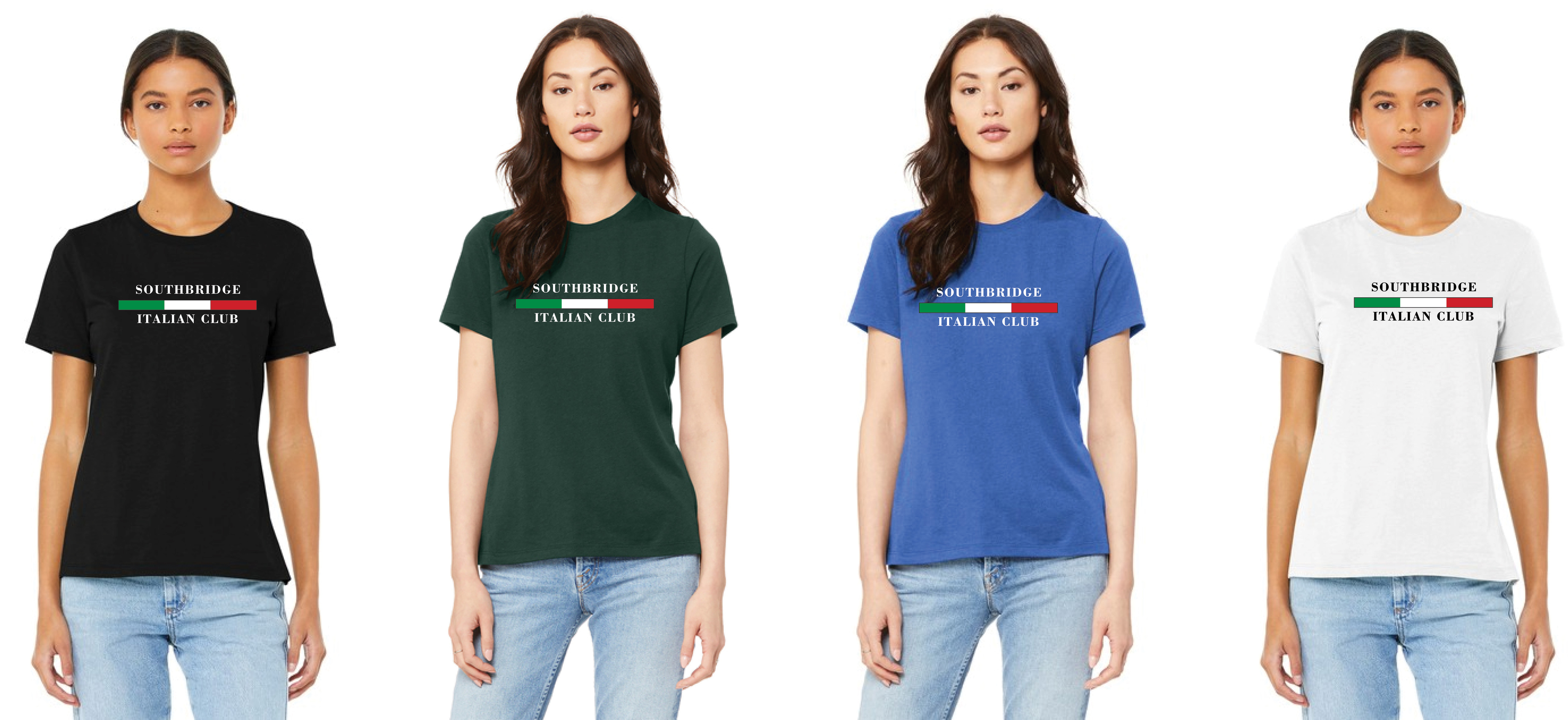 BELLA+CANVAS® Women’s Relaxed Jersey Short Sleeve Tee (Logo 3)
