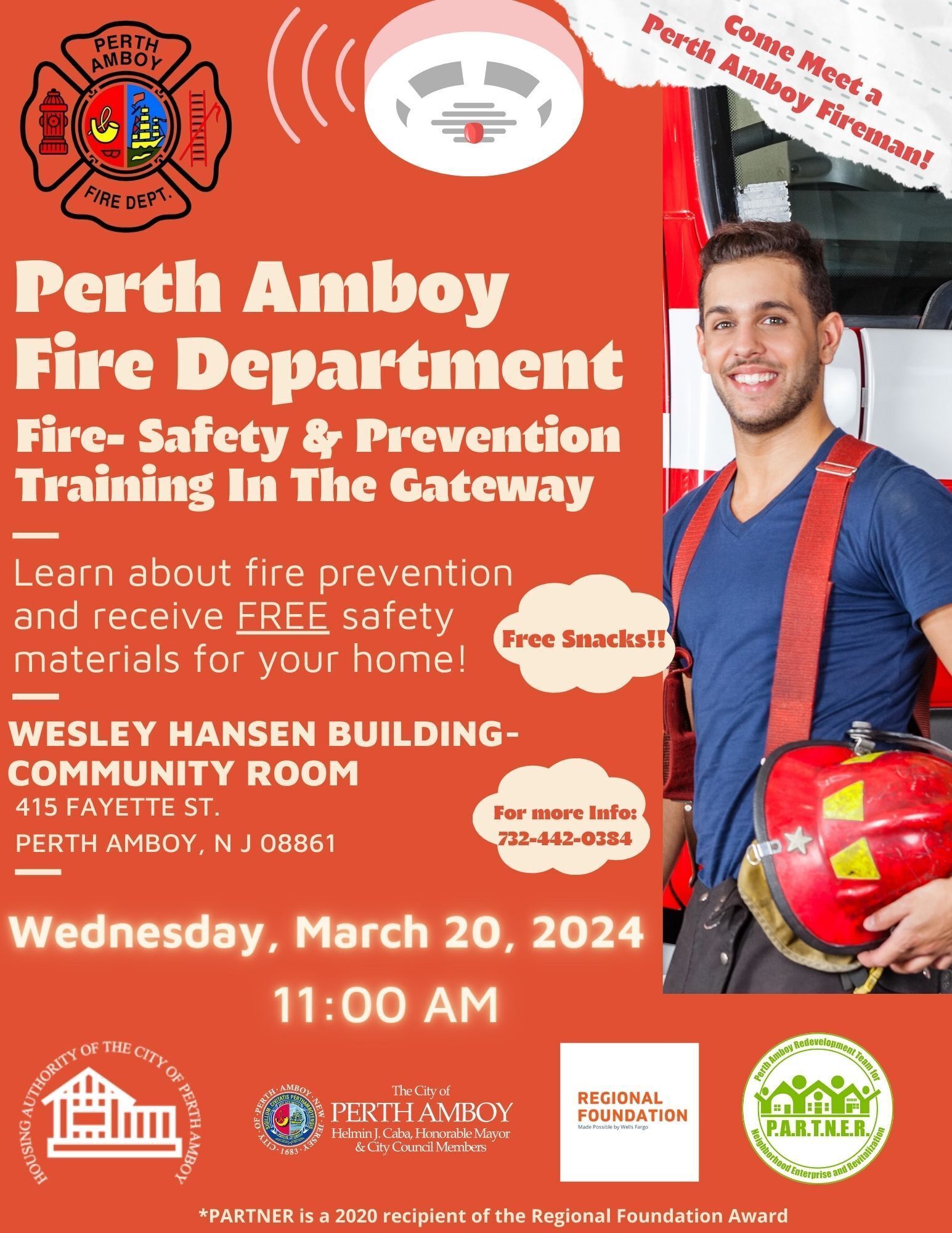 Gateway Fire Safety and Prevention Workshop- Hansen Building