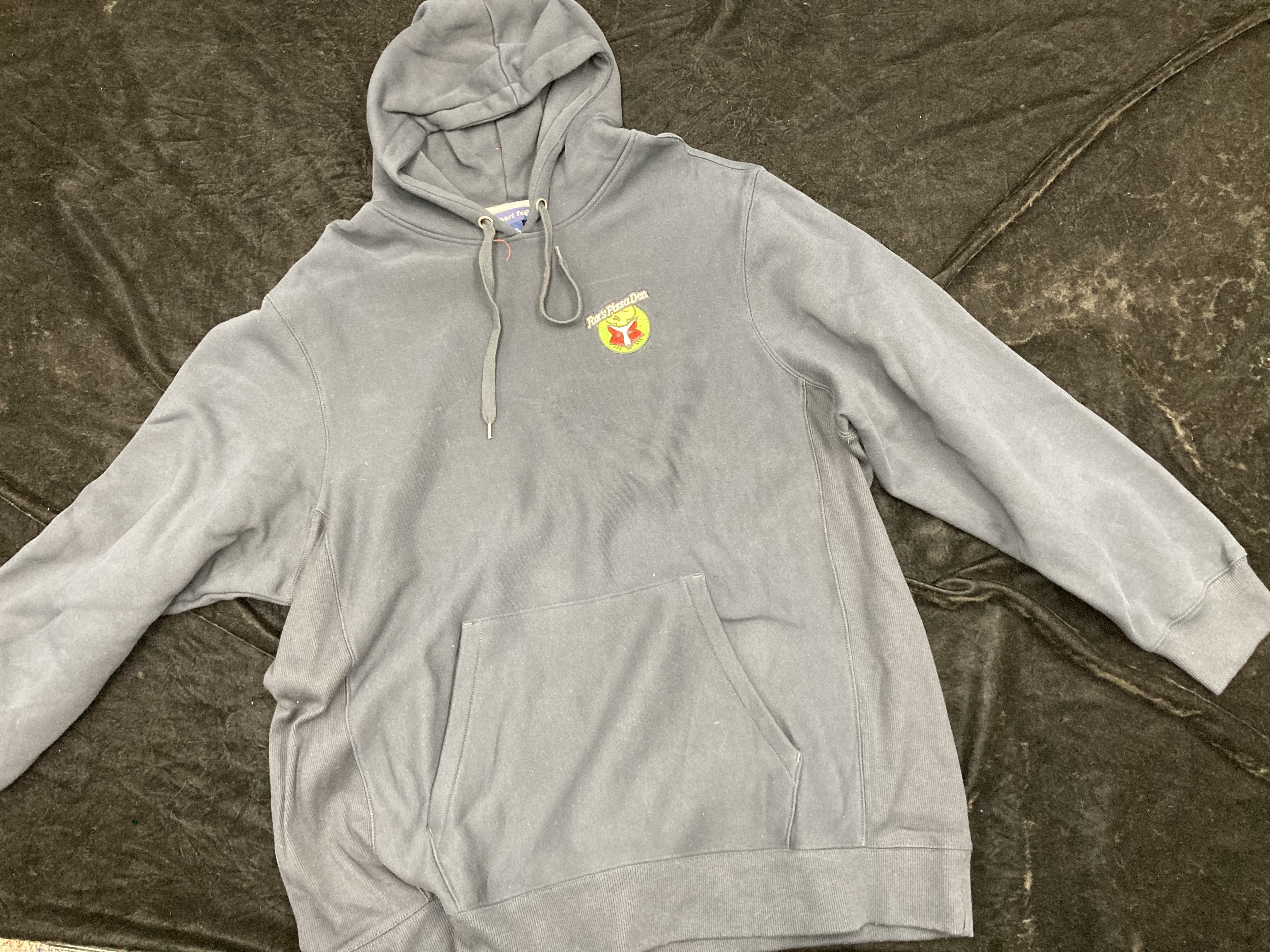 SALE Fox's Logo - 3XL Black Hoodie