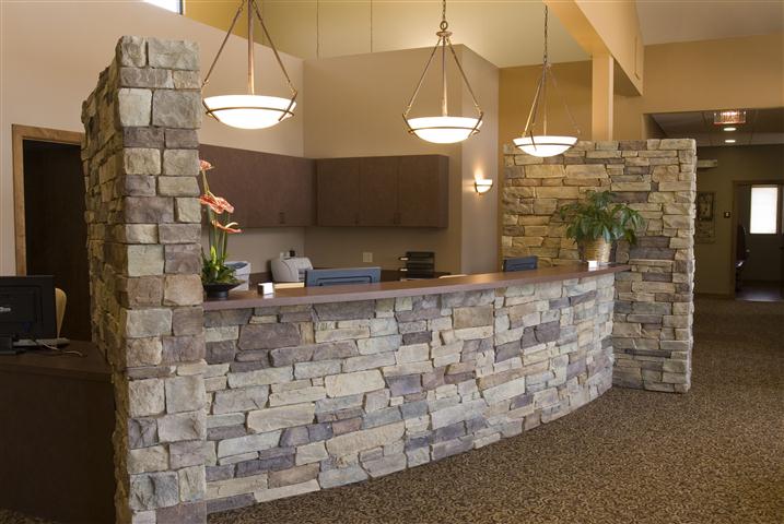 fireplace kitchen center ne lincoln Portfolio Healthcare Design : Architectural Associates :