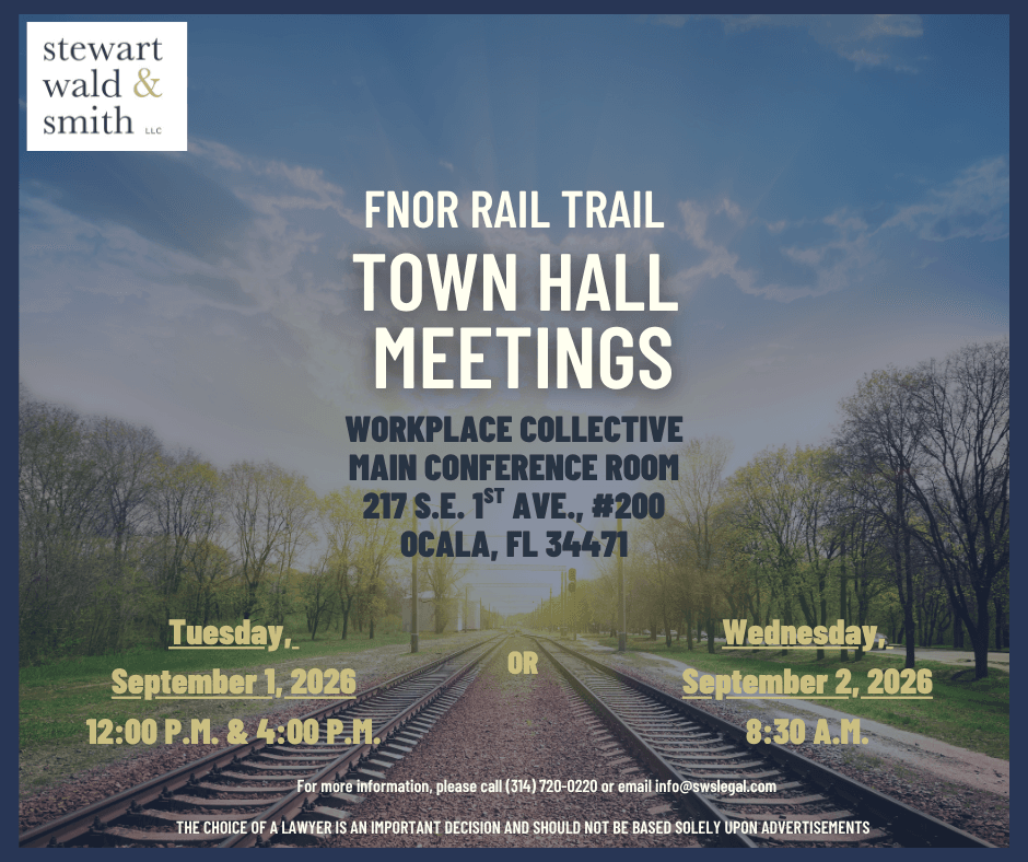 Complimentary Meetings for Adjacent Landowners Along the Proposed FNOR Rail-Trail in Ocala