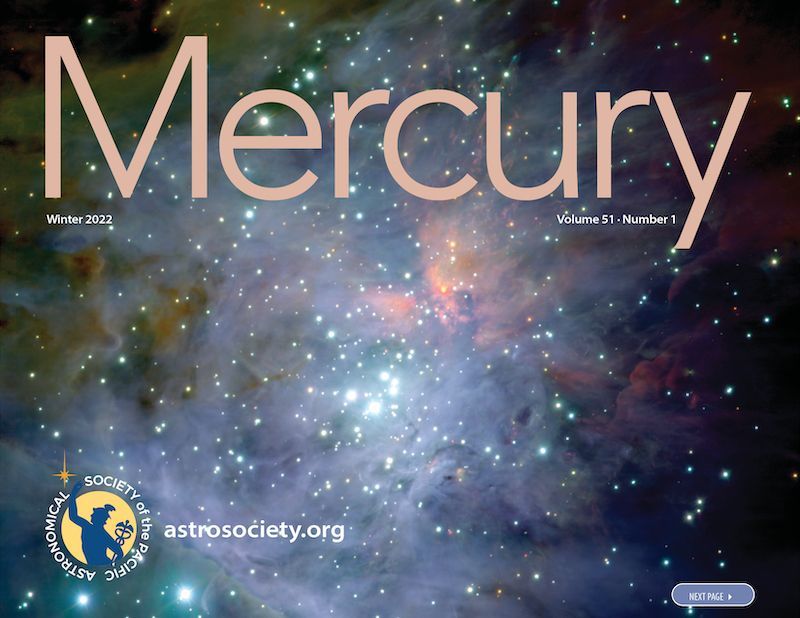 The Winter 2022 issue of Mercury is LIVE