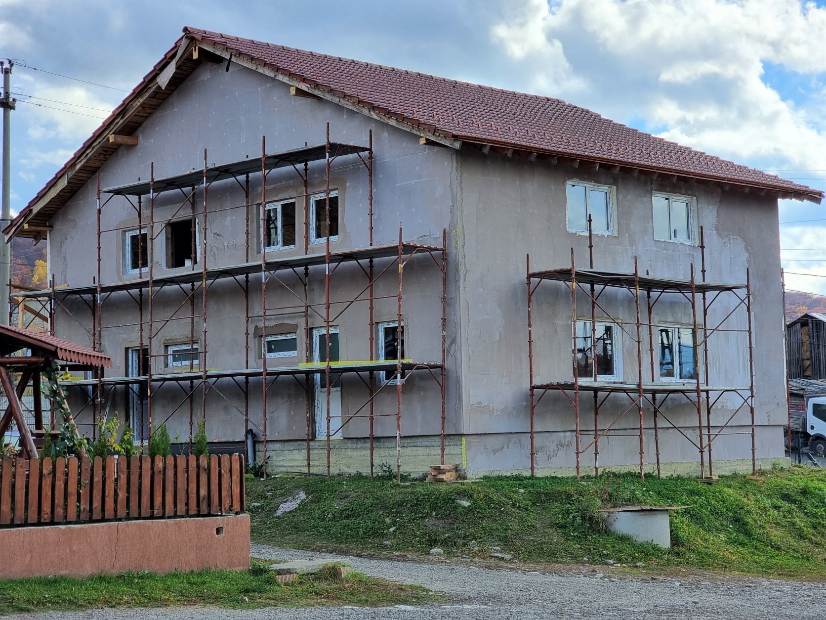 We need your help to complete these Global Village homes in Moinesti, Romania