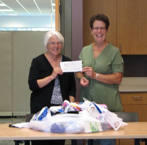 Mid Michigan Community Action Donates to DHS Back to School Program