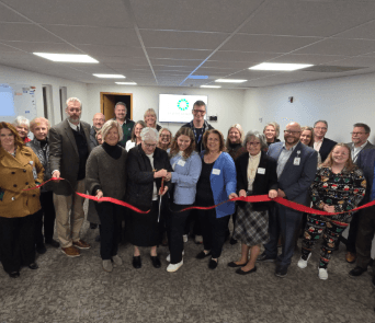 December 11, 2025 | St. Clare Foundation welcomed to Centralia with ribbon cutting and open house