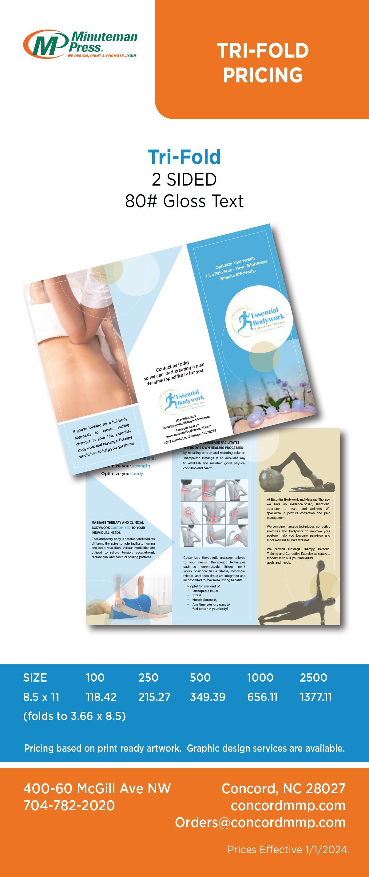 Design Considerations for Tri-fold Brochures ~ Acme Printing