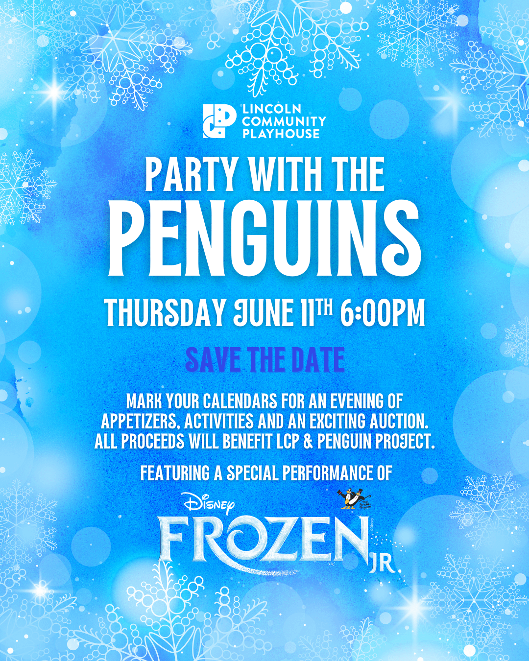 Party with the Penguins Fundraiser Event