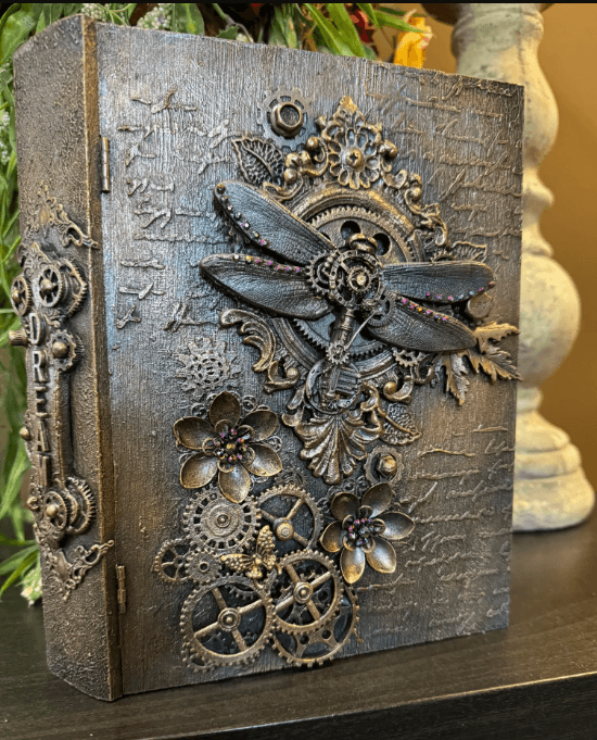 Treasure Trove Mixed Media Keepsake Box-with Jackie Archibald